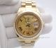 Fake Rolex Day Date Watch 40mm All Gold President Gold Roman (7)_th.jpg